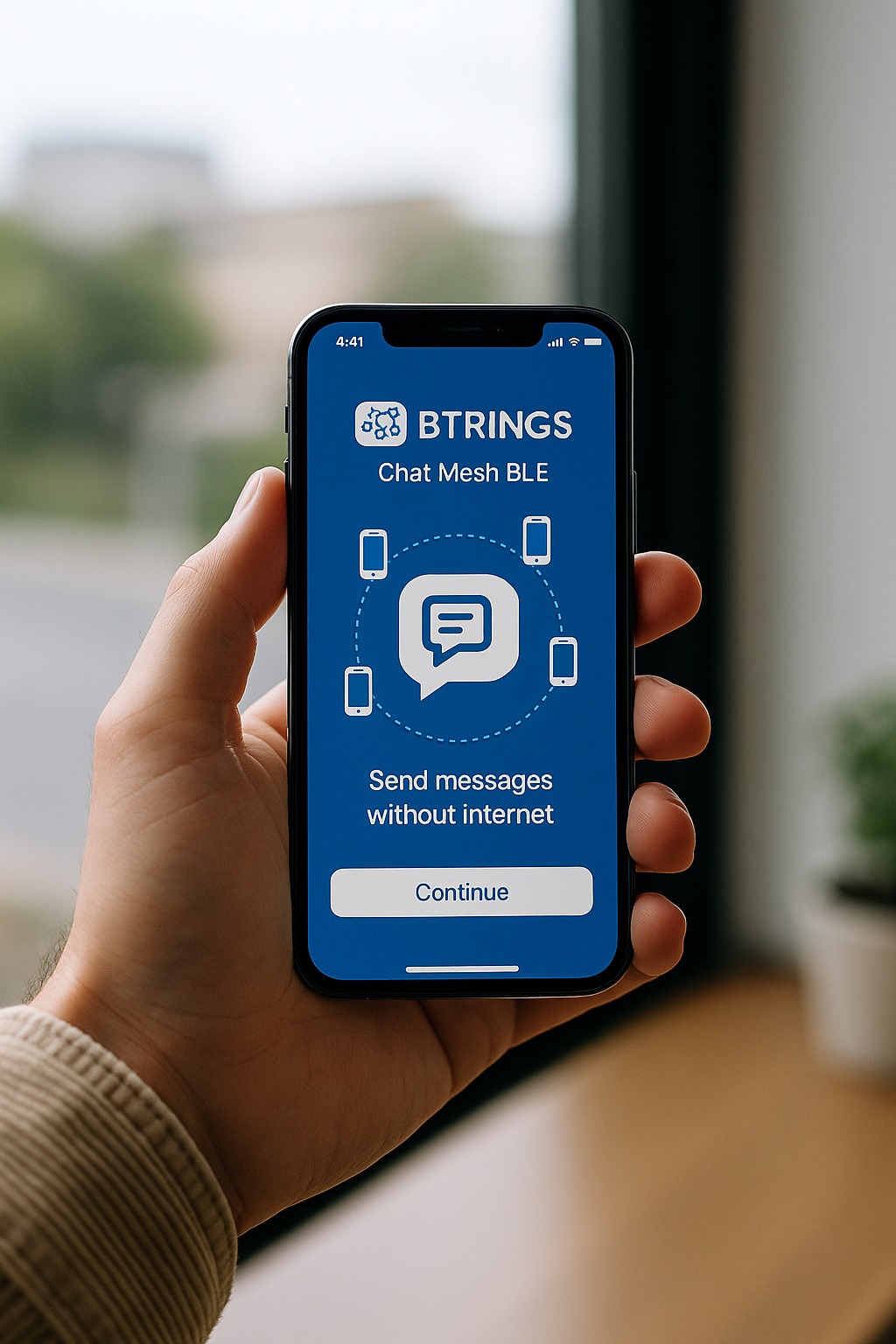 BTRings - Interfaccia mobile